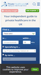 Mobile Screenshot of privatehealth.co.uk